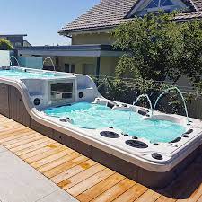 armstark swim spa luxema 8000 stage2 pool spa pool im garten gartenpools