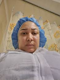 Yall should have seen me in the hallway trying to put this suit on!! Almost  too big for it!! I instantly got mad...The Struggle!!