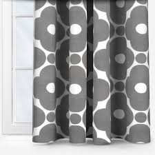 A pur surface treatment enhances protection and eases maintenance. Orla Kiely Velvet Spot Flower Dark Warm Grey Curtain Blinds Direct