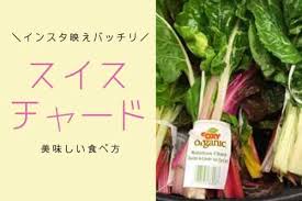 スイスチャード 不断草 はあく抜きせず生で食べられる 一番美味しい食べ方も バンクーバーの空に描く夢バンクーバーの空に描く夢