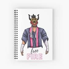 Exact games id must be entered. Free Fire Spiral Notebooks Redbubble