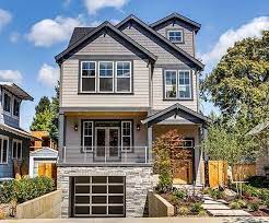 Plan 85091ms For An Uphill Skinny Lot Narrow House Plans Architectural Design House Plans Beach House Plans