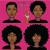 Cartoon Natural Hair Logo