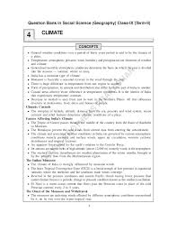 Chapter Climate Class 9