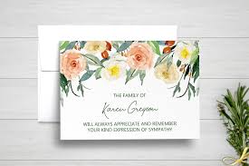 Check spelling or type a new query. Funeral Thank You Cards Sympathy Acknowledgement Cards Bereavement Cards Sympathy Thank Yous Funeral Cards Floral Sympathy Cards