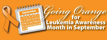 Many leukemia patients require blood transfusions. Go Orange Month For Leukemia Awareness Home Facebook