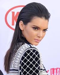 Get The Look Kendall Jenner S Slicked Back Style At The Billboard Music Awards Slick Hairstyles Sleek Back Hair Sleek Hairstyles