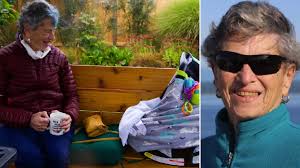 Grandma, 90, walked miles through snow with walking sticks for vaccine