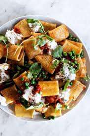 Calabrian Chile Burrata Pasta With Peas The Original Dish Recipe Healthy Recipes Winter Comfort Food Recipes