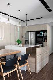 19 Cosy Eat In Kitchens In Singapore Homes Kitchen Island Bench Home Decor Kitchen New Kitchen