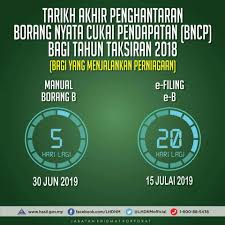 Tarikh akhir mengisi e filing lhdn online (individu) : Tarikh Akhir Untuk E Filling Dipanjangkan Ke 15 Julai Afyan Com