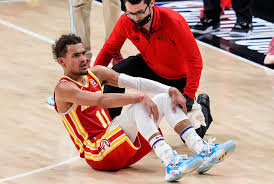 \trey young\ rayford trae young twitter: Hawks Trae Young Out For Game 4 Vs Bucks With Bone Bruise In Foot