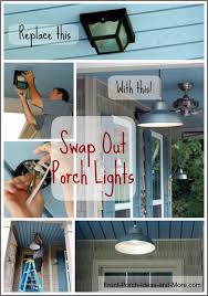 Next 35 decorating ideas for a stylish 4th of july bash Hang Porch Lights For Ambiance And Safety