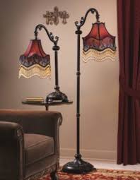 Burgundy Floor Lamp Victorian Floor Lamps Floor Lamp Design Floor Lamp