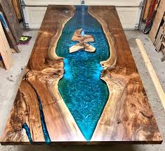 $10.00 coupon applied at checkoutsave $10.00 with coupon. Custom Epoxy Resin River Dining Table Etsy