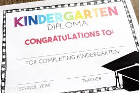 Free printable award certificate template. Free Editable Kindergarten Certificates And Graduation Diplomas Kindergartenworks