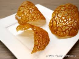 Tuile Dentelle Sucree25 Alimentation Recette Tuiles Tambouille