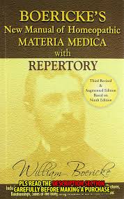New Manual Of Homoeopathic Materia Medica Repertory With Relationship Of Remedies By William Boericke 2006 Hardcover Large Print Revised