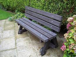Based on the weight of the recycled plastic greendine® furniture we have estimated that each picnic bench is made up of approximately 4000 plastic bottles, each dining table. Recycled Plastic Garden Bench With Backrest Ribble