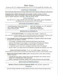 So demand is increasing day by day. Sample Resume For A Software Engineer Monster Com