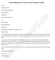 The cover letter of a seasoned professional will emphasize experience, whereas that of a recent in your job posting, you mention that you want to hire a social media manager who understands the internet and social media trends. Sample Application Format For Shift Change In Office