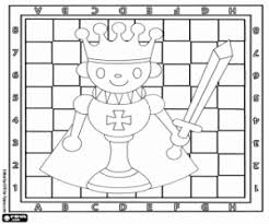 Find more chess coloring page. Chess Coloring Pages Printable Games