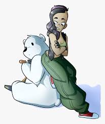 You can use this if you wanna, just credit me, ice bear of couse doesn't belong to me. We Bare Bears Ice Bear And Yana Hd Png Download Transparent Png Image Pngitem
