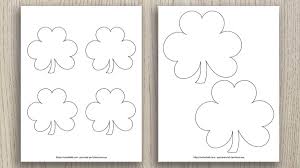 Check spelling or type a new query. Free Printable Shamrock Templates Includes Green Shamrocks The Artisan Life