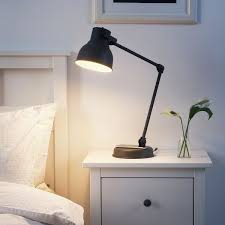Hektar Lampe Bureau Station Charge S Fil Gris Fonce Ikea In 2020 Arbeitsleuchte Ikea Lampen Led Lampe