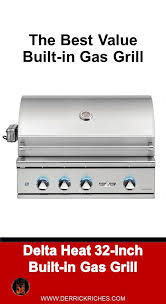 delta heat 32 inch built in gas grill