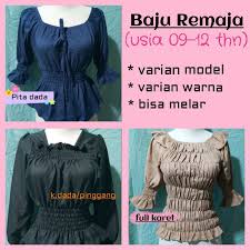 Tidak hanya itu, detail ruffled yang bertumpuk juga bisa dimanfaatkan untuk mengubah penampilan bentuk tubuh. Beli Atasan Anak Perempuan Usia 9 10 11 12 Tahun Ll Baju Anak Remaja Ll Model Kekinian Ll Varian Model Seetracker Indonesia