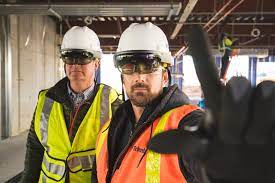 Mixed Reality In Construction Gets Real With Trimble S Hololens Hard Hat Video