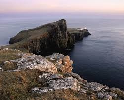 Photo about a view along the road heading towards neist point on the island of skye, scotland on a summers day. Neist Point Lighthouse Isle Of Skye Scotland Photograph By David Stanley