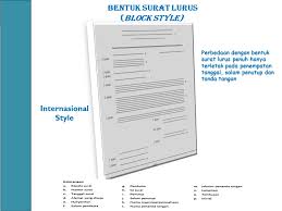 Contoh surat full block style penawaran barang beserta. Bentuk Surat Lurus Block Style Surat Tawaran Penawaran