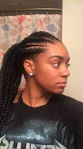 Natural Hair Protective Styles Braided Ponytail 4c Hair 4b Hair Braided Ponytail 4c Hairstyles Natural Hair Styles