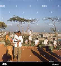 Bombay from malabar hill hi-res stock ...