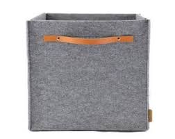 Filztasche Mit Ledergriff Passend Zu Ikea Kallax Etsy Felted Storage House Warming Gifts Leather Handle