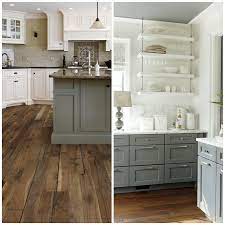 With gray kitchen cabinet ideas, you have a choice between painted cabinets , which are covered in an opaque gray hue, or stained cabinets , which virtually any countertop color looks good with gray kitchen cabinets. 6 Gray Shades For A Kitchen That Are Surprising Big Chill