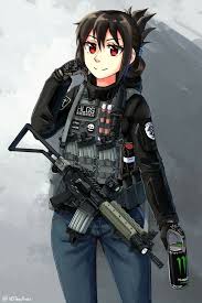 Art Of War Anime Military Military Girl Anime Warrior