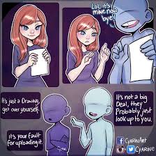 Whenever My Art Is Stolen By Cyarin On Deviantart Funny Artist Memes Artist Memes Funny Illustration