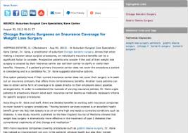 What insurance will pay for weight loss surgery? Chicago Bariatric Surgeons On Insurance Coverage For Weight Loss Surgery