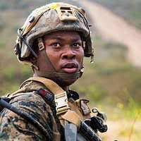 Newly promoted Cpl. Jonathan A. Avery, CH-46E Sea Knight