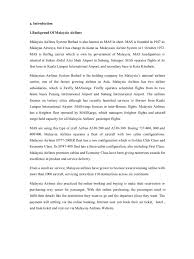 In 1976 mas enter the information age when it computerized its whole operation. Backgroud Of Malaysia Airlines 1 Airlines Market Segmentation