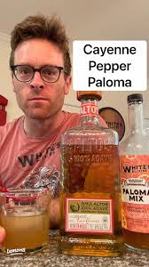 Spicy Cayenne Pepper Paloma Cocktail Recipe