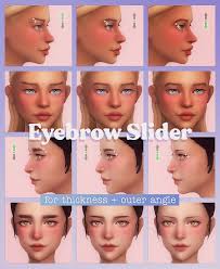 Have fun on the forum and please make sure you check out the forum rules and the rules about necroposting. Emily Cc Finds Miikocc Eyebrow Slider An Eyebrow Slider For