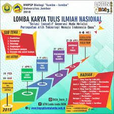 Keterkaitan biologi dengan metode ilmiah. Lomba Karya Tulis Ilmiah Nasional Biology Innovation And Research Competition Born 3 Hmpsp Biologi Lumba Lumba