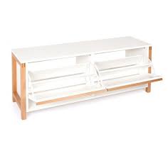 Woodman Northgate Skobenk Hvit Banc D Entree Avec Rangement Banc De Rangement Rangement Chaussures