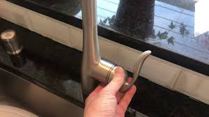moen kitchen faucet broken lever handle
