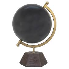Your globe decor stock images are ready. Threshold Decorative Globe With Cement Base Black 15 Black Home Decor Products To Match Your Cold Dark Soul Popsugar Home Photo 8