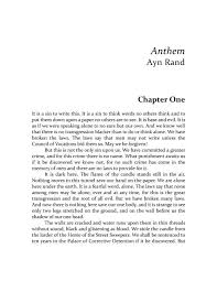 Anthem - The Book